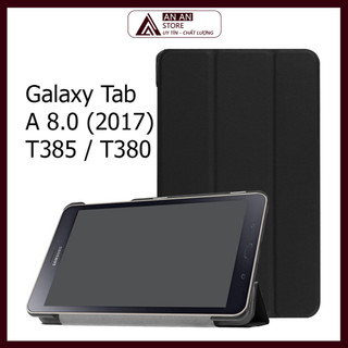 Bao Da Samsung Galaxy Tab A 8.0 (2017) T385 / T380 Cover Cho Máy Tính Bản Hỗ Trợ Smart Cover