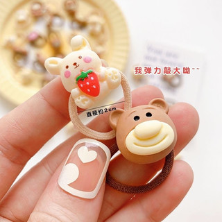 Thun ( Dây) cột tóc đính stick cute cho bé hàng quảng châu
