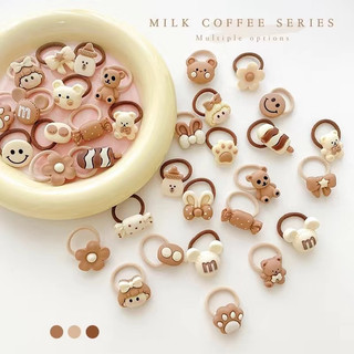 Thun ( Dây) cột tóc đính stick cute cho bé hàng quảng châu
