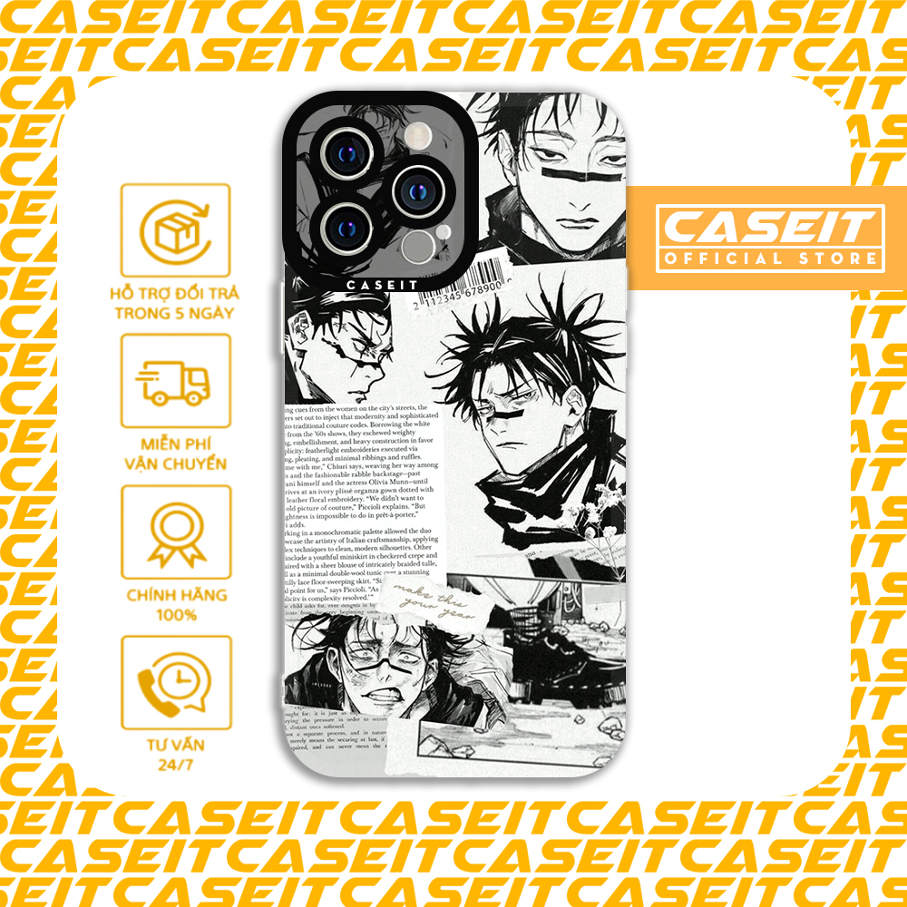 Ốp lưng iphone cạnh vuông Caseit Jujutsu Kaisen Choso anime Aesthetic 8plus/x/xs/11/12/13/14/pro/max/plus/promax