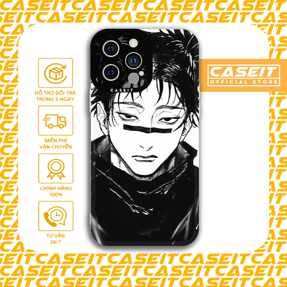 Ốp lưng iphone cạnh vuông Caseit Jujutsu Kaisen Choso anime Aesthetic 8plus/x/xs/11/12/13/14/pro/max/plus/promax
