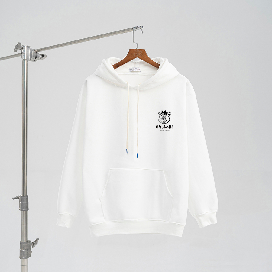 Áo hoodie nỉ bông Monster X Street Mèo Túi nam nữ form rộng thu đông Local Brand