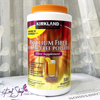 💕 Bột pha bổ sung chất xơ Kirkland Signature Psyllium Fiber Sugar-Free Power 💕