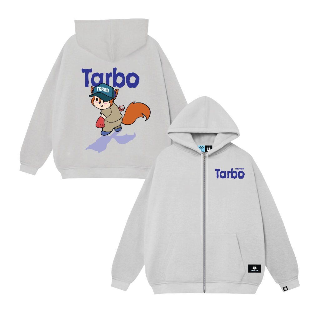 TarboClub - ÁO KHOÁC HOODEI ZIP BASEBALL-ÁO NỈ -ÁO KHOÁC ZIP DÂY KÉO