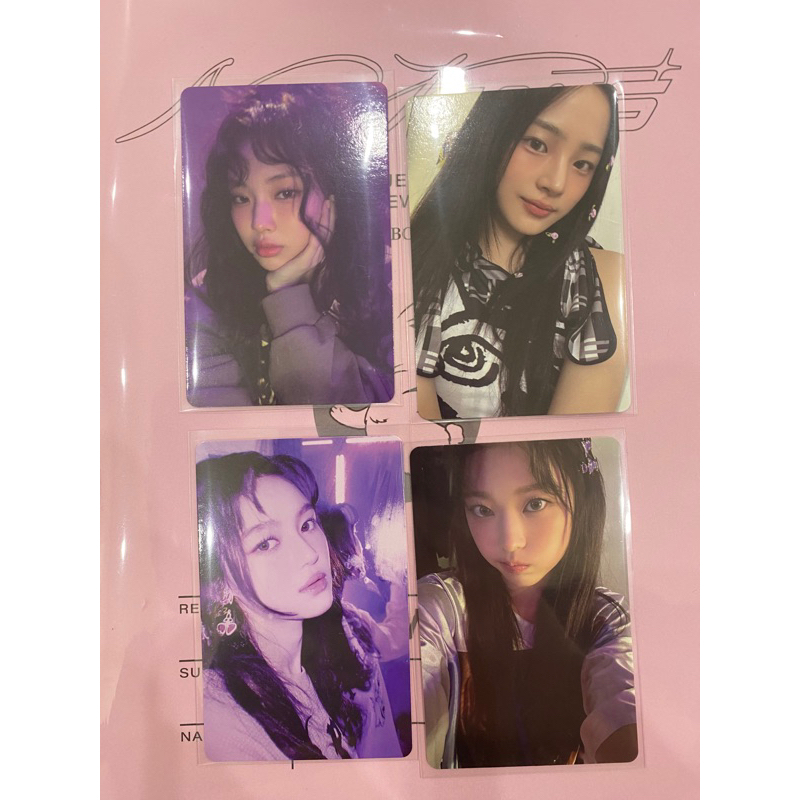 TÁCH LẺ CARD PHOTOCARD NEWJEANS ALBUM GET UP - BAG GROUP VER (đọc kĩ mô tả>