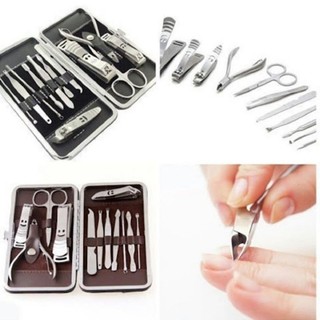 Bộ bấm móng tay đa năng 12 món