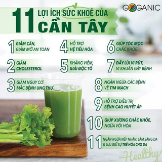 Bột rau sạch Goganic - bột Cần tây