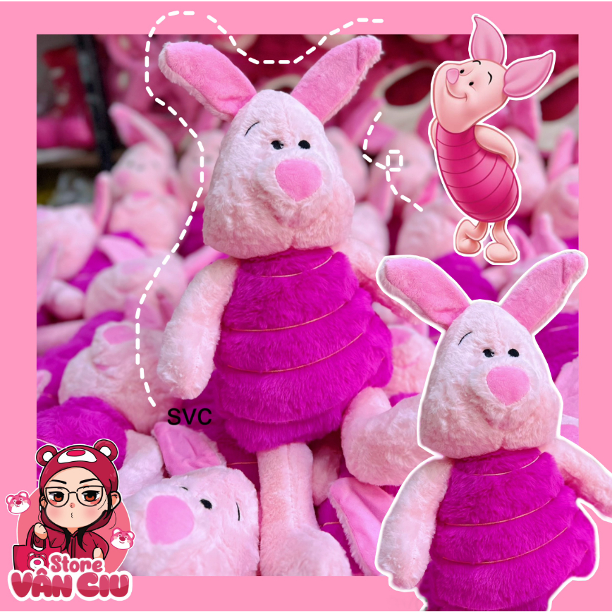 Gấu Bông Lợn Hồng Siêu Cute