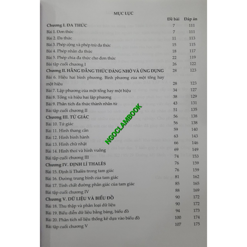 Sách - Ôn luyện cơ bản và nâng cao Toán 8 tập 1 - Bộ sách Kết Nối