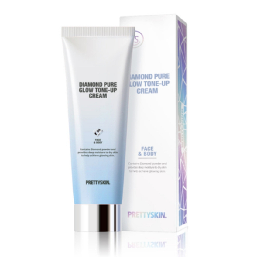 Kem dưỡng trắng da kim cương Pretty Skin Diamond Pure Glow Tone Up Cream 100ml