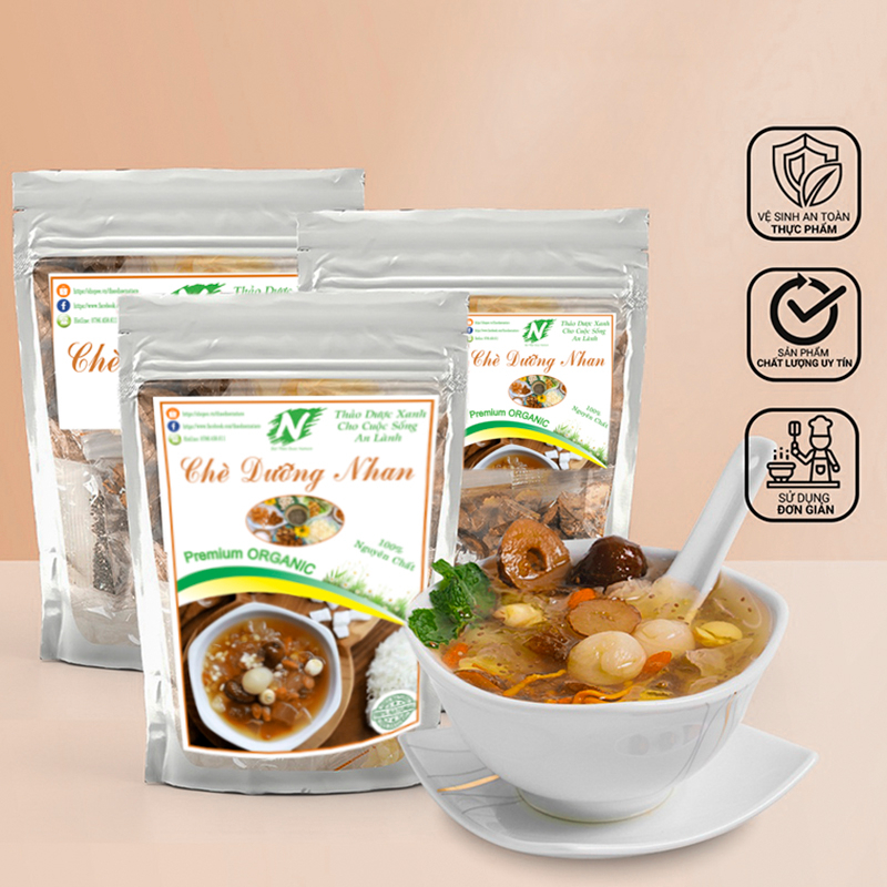 Set Chè Dưỡng Nhan 12 vị 500g