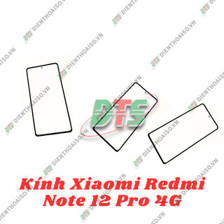 Mặt kính XM Redmi note 12 Pro 4G ( mặt kính ép cho XM redmi note 12 pro 4g )