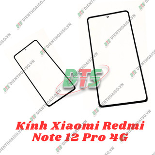 Mặt kính XM Redmi note 12 Pro 4G ( mặt kính ép cho XM redmi note 12 pro 4g )