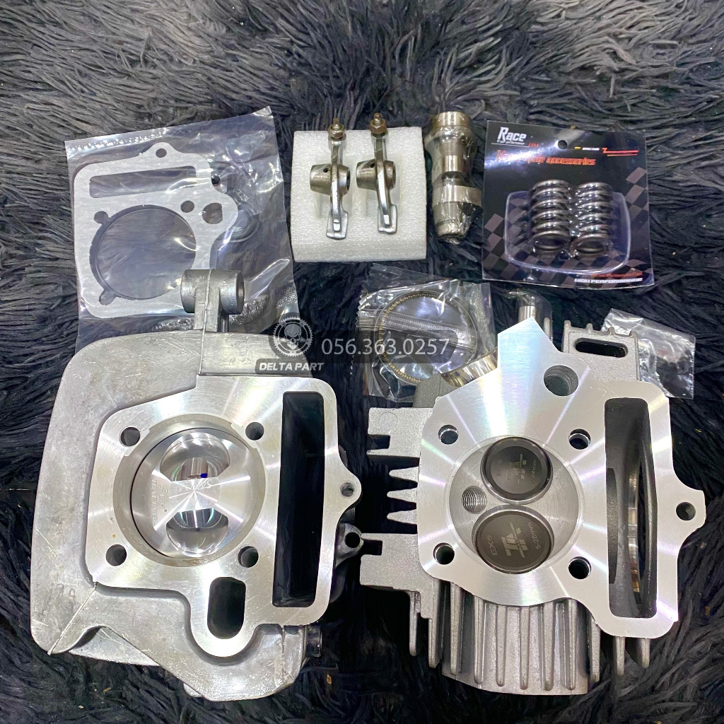 COMBO ĐẦU LÒNG WAVE ANPHA 100 S 100 RS RSX LÊN 54 56 DÊN LỚN 110 CHO WAVE S100 RS 100 RSX100