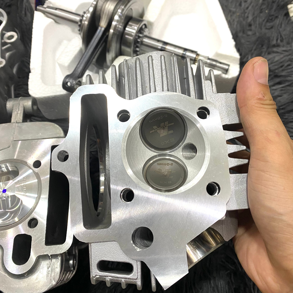 COMBO ĐẦU LÒNG WAVE ANPHA 100 S 100 RS RSX LÊN 54 56 DÊN LỚN 110 CHO WAVE S100 RS 100 RSX100