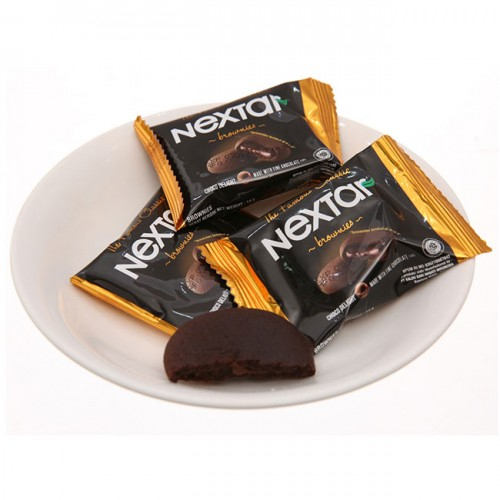Bánh Nextar - bánh Chocolate Brownie Nextar Nabati,- Indonesia - hộp 8 cái 112g