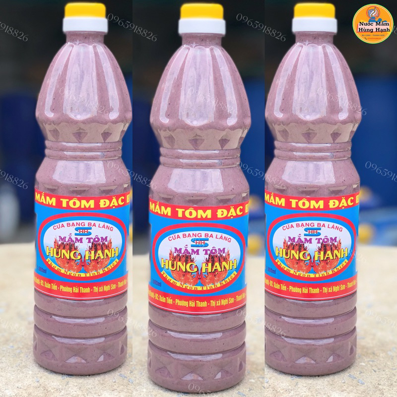 Mắm Tôm Hùng Hạnh Ba làng Thanh Hoá 1kg