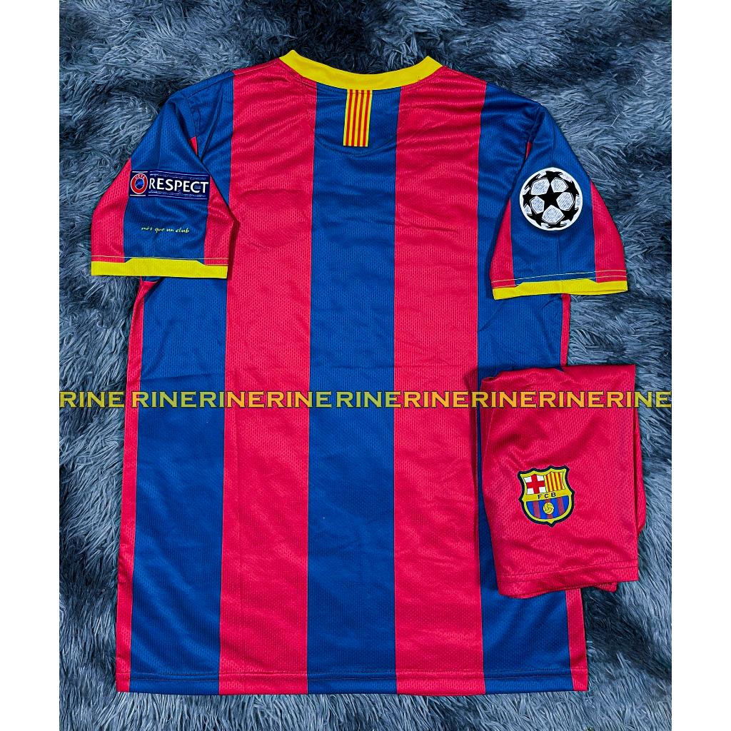 Hàng Thailand Super Bộ Áo bóng đá Barca - barcelona 2011 chuẩn thi đấu mùa mới
