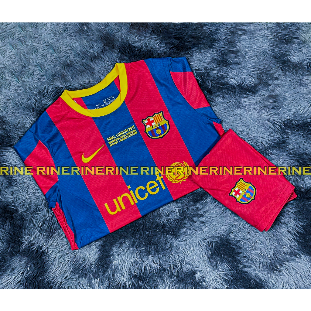 Hàng Thailand Super Bộ Áo bóng đá Barca - barcelona 2011 chuẩn thi đấu mùa mới