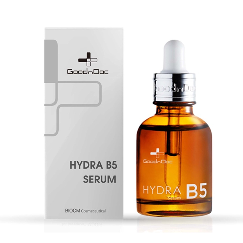 Tinh chất dưỡng trắng sáng, phục hồi da GoodnDoc Hydra B5 Serum 30ml
