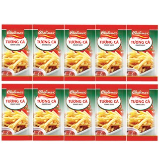 10 gói tương cà và tương ớt Cholimex gói nhỏ 10g - nguyên liệu đồ ăn vặt