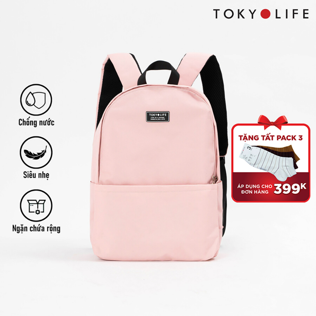 Balo Chống Nước Siêu Nhẹ, Siêu Bền Chống Sốc Thời Trang Cao Cấp Năng Động Tokyolife C8Bpk150J (29.0X15.0X40.0Cm)