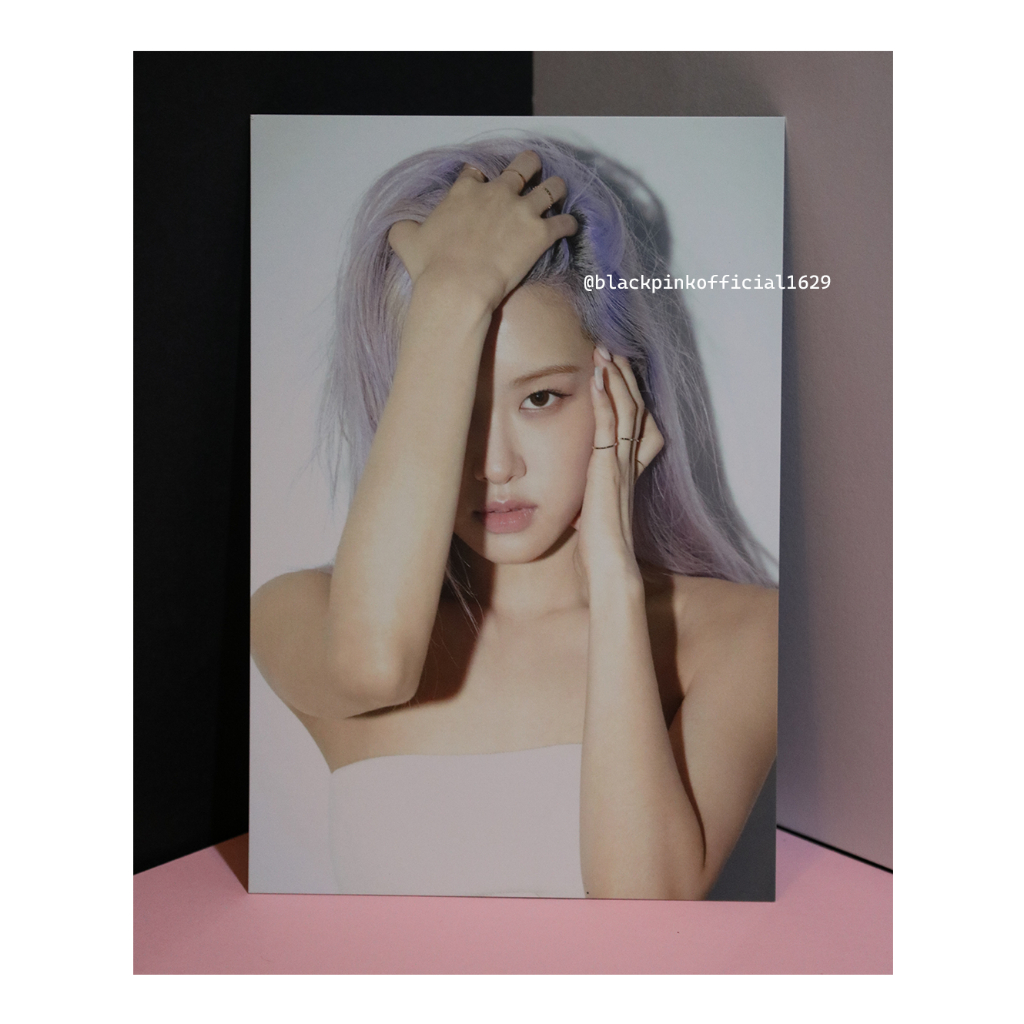 [Chính hãng - Sẵn] Post card Off Rosé Blackpink (tổng hợp official card)