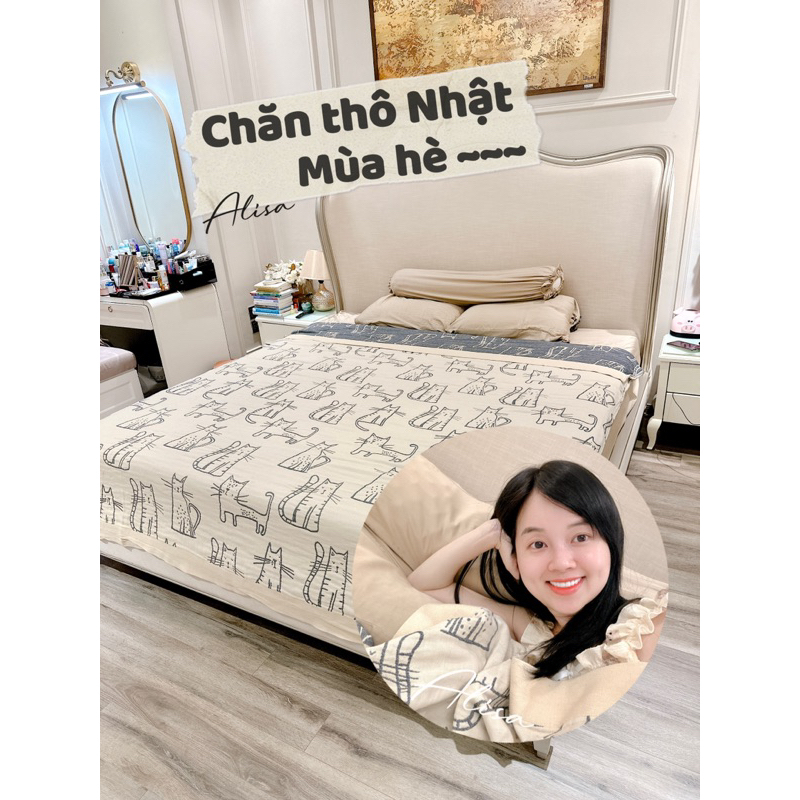 ALISA Chăn thô Nhật mùa hè