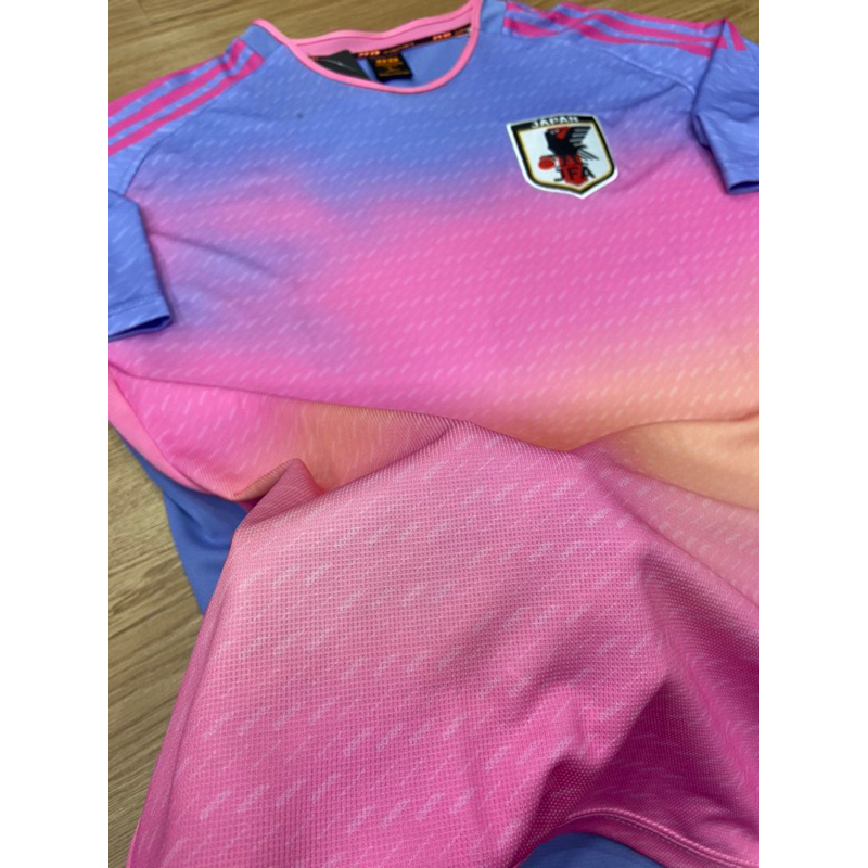 Áo đá banh Tuyển Nhật Bản màu hồng, áo bóng đá in tên số