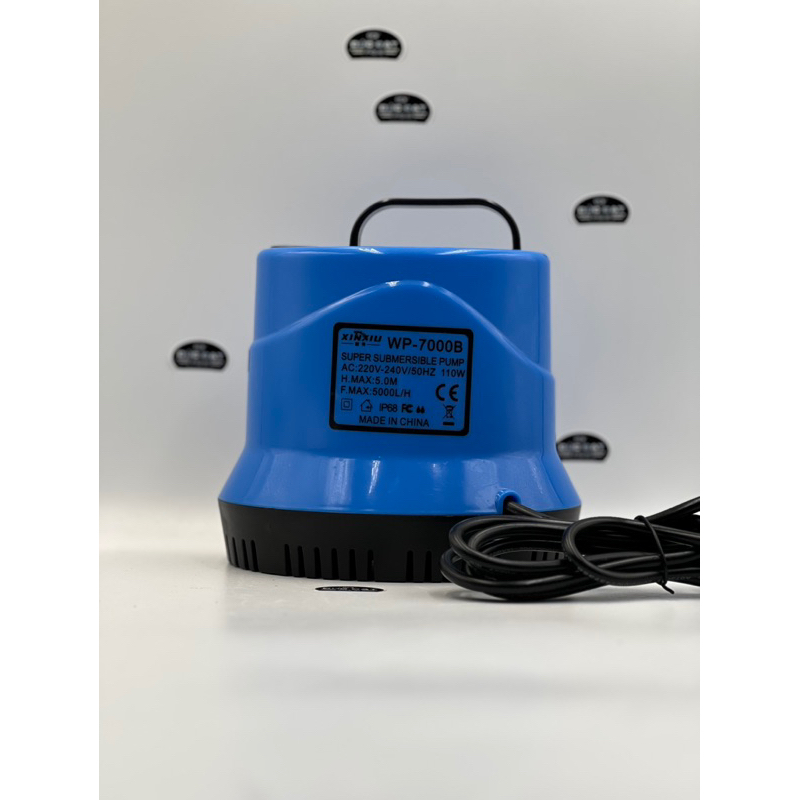 Máy bơm chìm bể cá wp hút đáy bơm hồ koi quạt điều hòa wp bảo hành 1 năm -wp-1000B -2000B-3000B-4000B-5000B-6000B-7000B