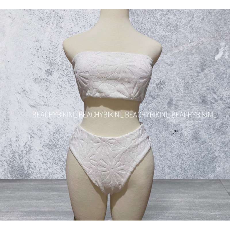 Set bikini 2 mảnh quây cạp cao