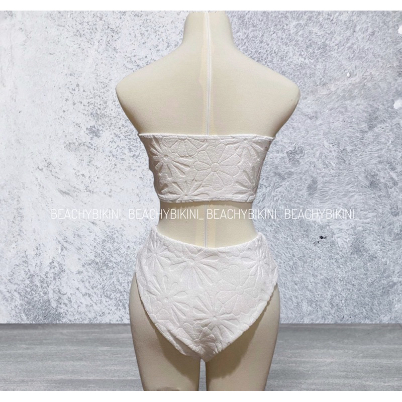 Set bikini 2 mảnh quây cạp cao