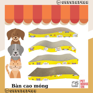Bàn cào móng cho mèo kèm canip - bàn cào giấy - đồ chơi cho mèo