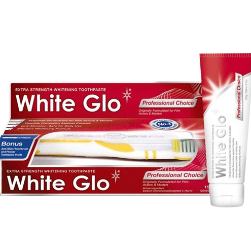 Kem Đánh Răng Kèm Bàn Chải White Glo 150g