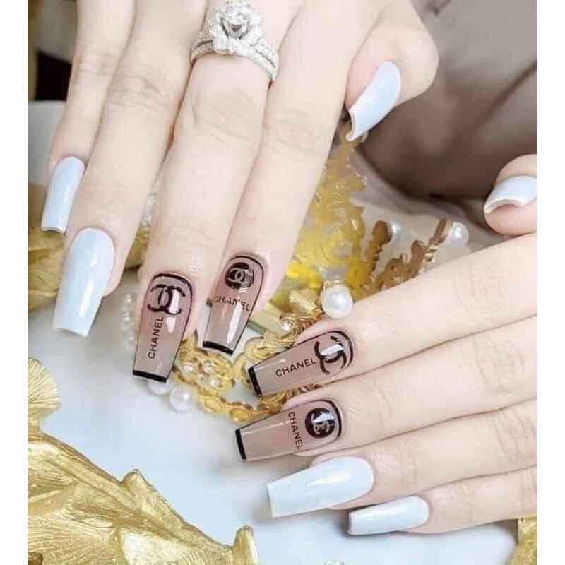 Bìa gắn nailbox,thẻ gắn móng