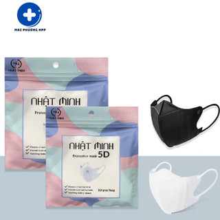 Thùng 100 chiếc khẩu trang 5d nhật minh người lớn