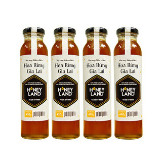 Combo 6 chai mật ong gia lai 470gr/chai - honeyland