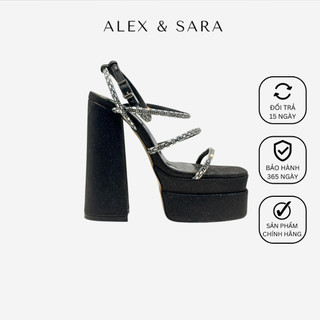 Giày cao gót siêu cao 15cm phiên bản cao cấp Meliora Heels diện mạo kim tuyến nổi bật ALEX & SARA| AL92
