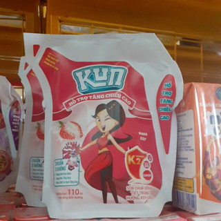 Sữa kun túi đủ vị 110ml