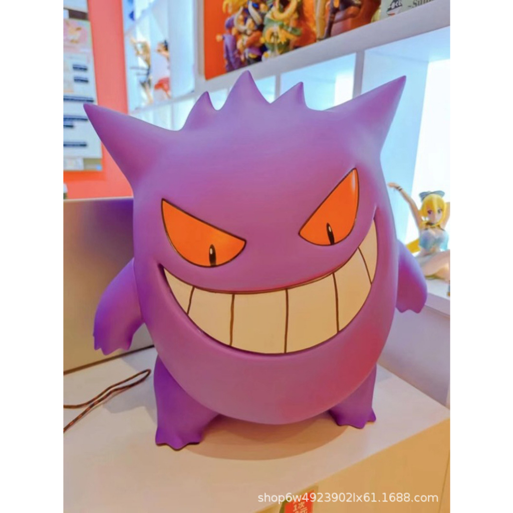 Mô Hình Pokemon Nhân Vật Gengar, Cao 38 Cm, Kích Thước Tỉ Lệ 1:1, Full Box Bộ Sưu Tập Nhân Vật, Decor, Quà Tặng Cho Bé