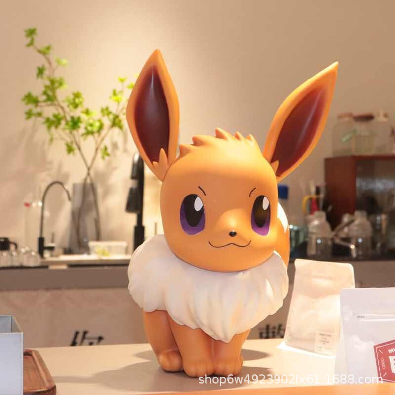 Mô Hình Pokemon Nhân Vật Eevui, Cao 43 Cm, Kích Thước Tỉ Lệ 1:1, Full Box Bộ Sưu Tập Nhân Vật, Decor, Quà Tặng Cho Bé