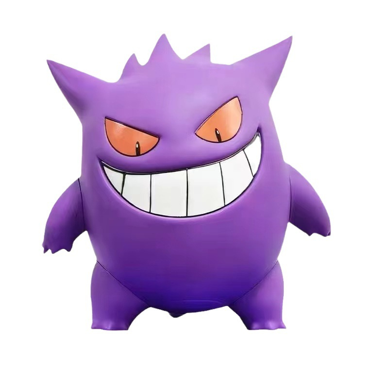 Mô Hình Pokemon Nhân Vật Gengar, Cao 38 Cm, Kích Thước Tỉ Lệ 1:1, Full Box Bộ Sưu Tập Nhân Vật, Decor, Quà Tặng Cho Bé