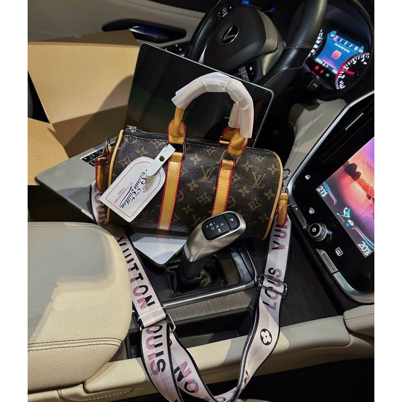 Túi Xách Nữ Hình Trống Size 23 Cầm Tay , Đeo Chéo Hot Hit Sang Chảnh