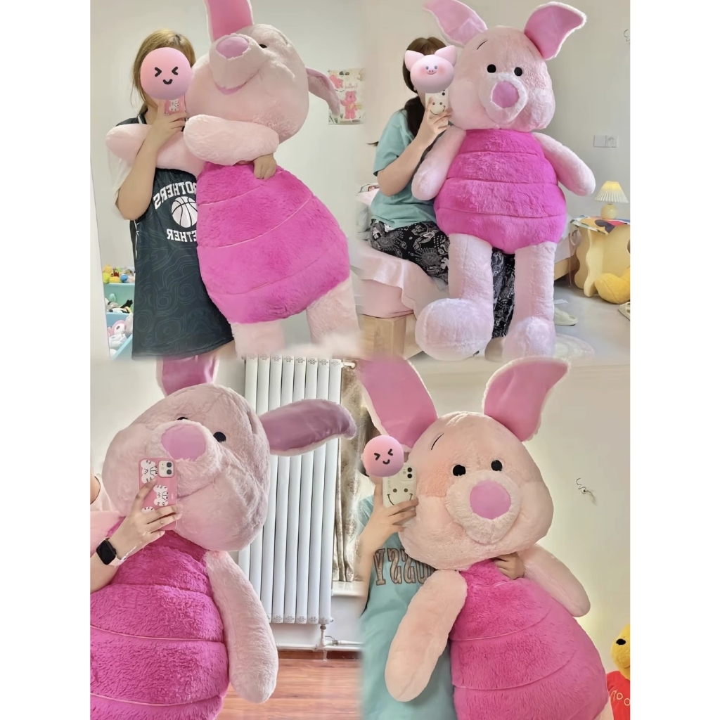 🍓hàng giao ngay🍓✧Sang trọng siêu mềm Lợn con siêu lớn đồ chơi sang trọng khổng lồ búp bê búp bê búp bê siêu mềm