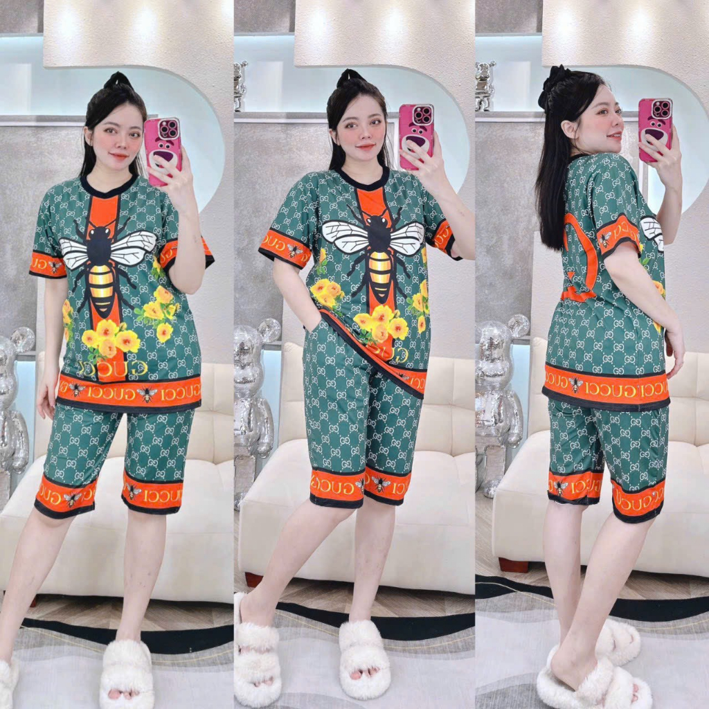 Đồ bộ lửng thun lạnh 3d hoạt hình BOO BOO - Phương Tipi. hongduyen_2188.