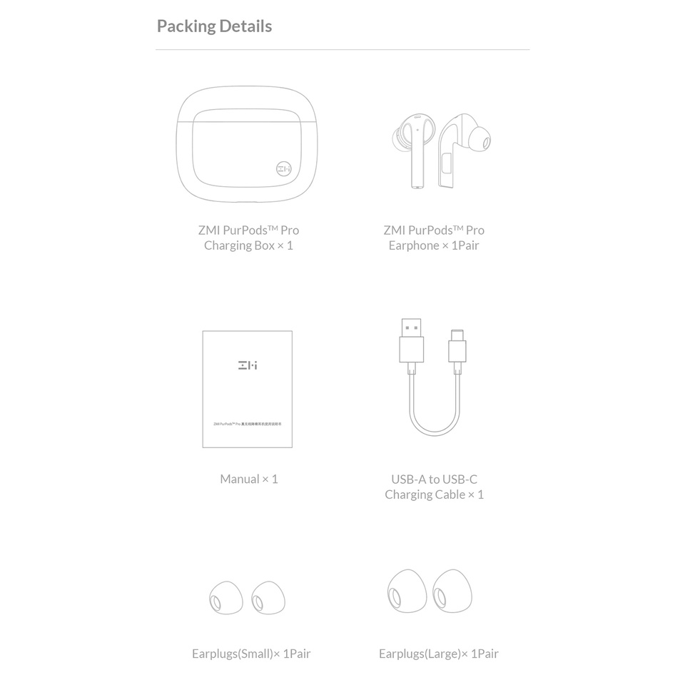 Tai Nghe Bluetooth ZMI Purpods TW101