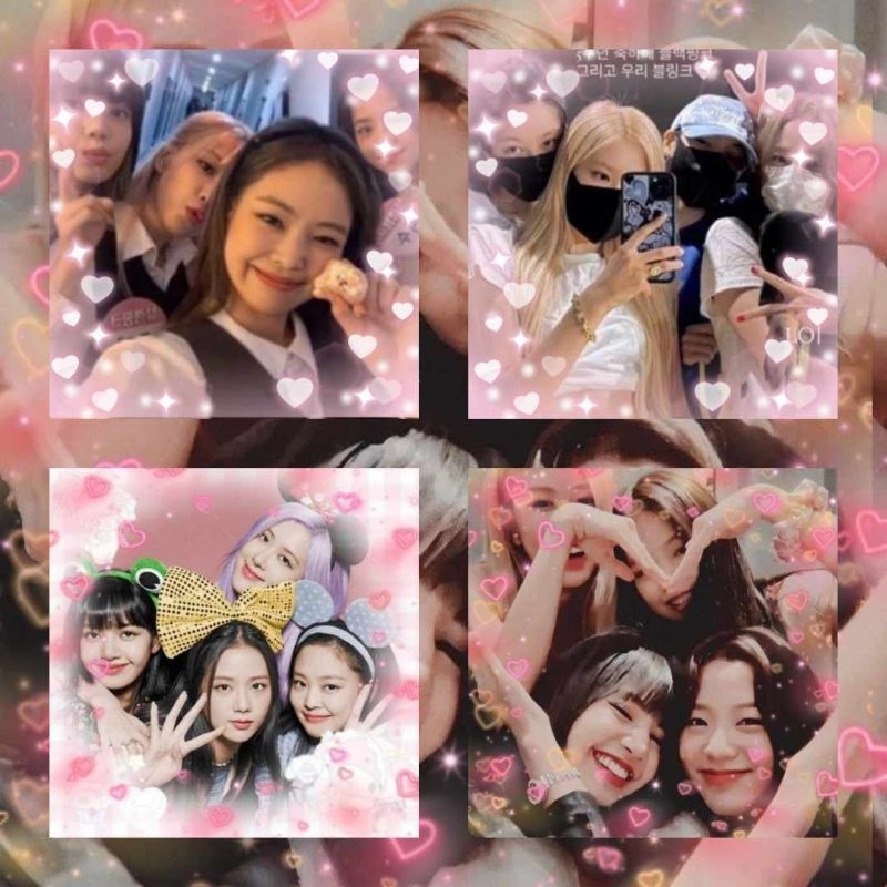 Box mix sticker niêm phong blackpink nhiều mẫu