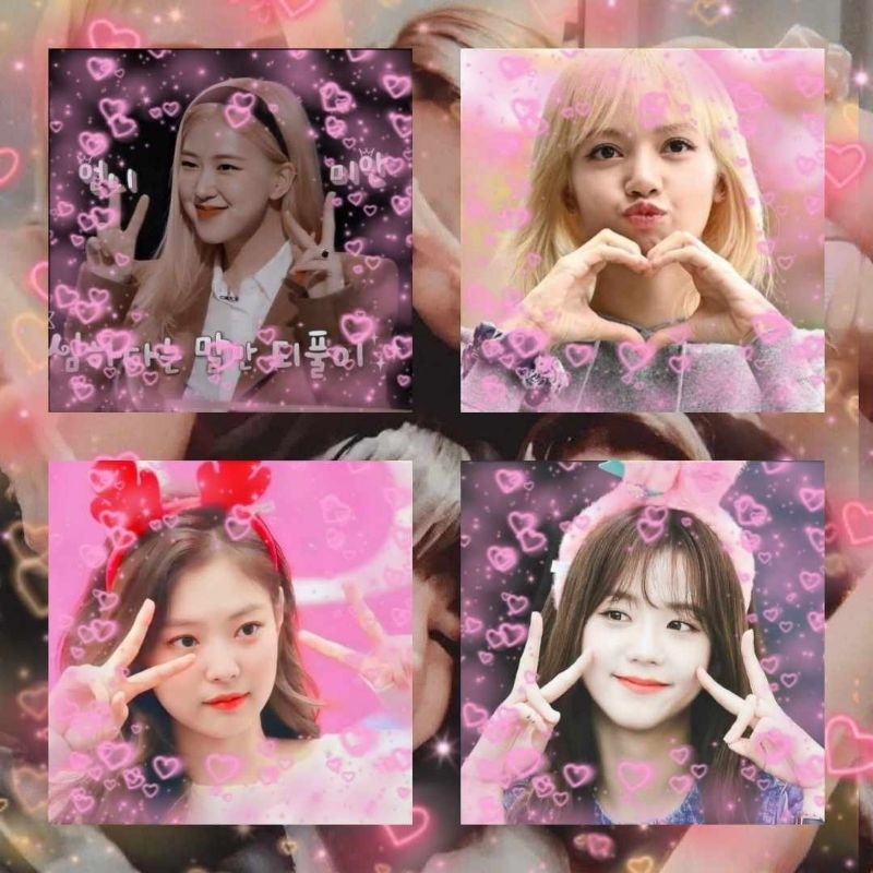 Box mix sticker niêm phong blackpink nhiều mẫu