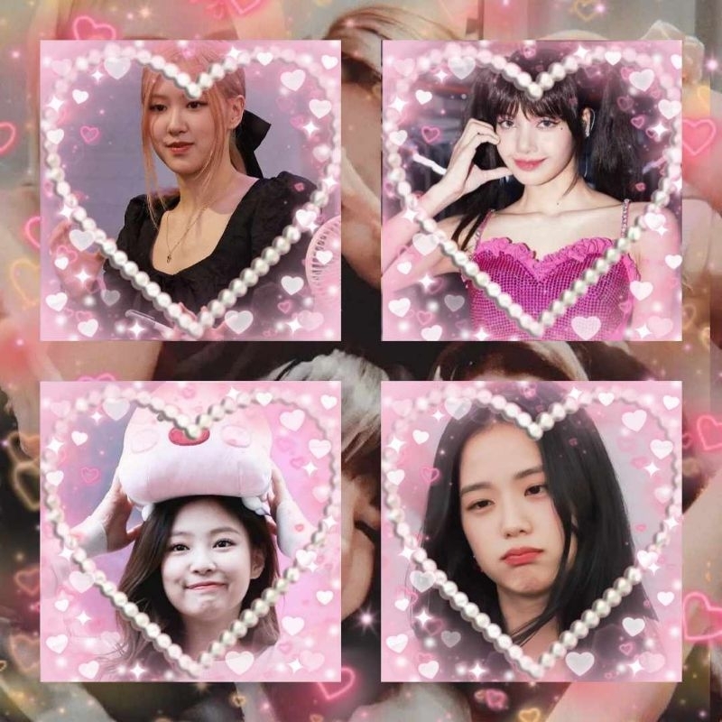 Box mix sticker niêm phong blackpink nhiều mẫu