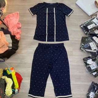Đồ bộ lửng mặc nhà phối ren Kisetsu